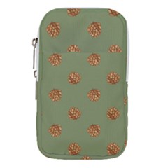 Pine Cones Green Waist Pouch (large) by Littlebird