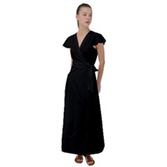 S1e1mercedes Flutter Sleeve Maxi Dress by SomethingForEveryone