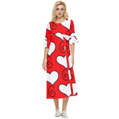 S1e1sue Double Cuff Midi Dress