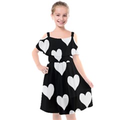 S1e1sue2 S1e1mercedes Kids  Cut Out Shoulders Chiffon Dress by SomethingForEveryone