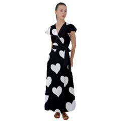 S1e1sue2 S1e1mercedes Flutter Sleeve Maxi Dress by SomethingForEveryone