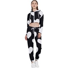 S1e1sue2 S1e1mercedes Cropped Zip Up Lounge Set by SomethingForEveryone