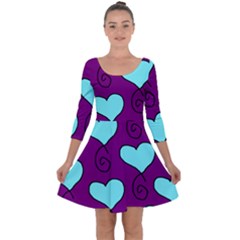 S9 Quarter Sleeve Skater Dress by SomethingForEveryone