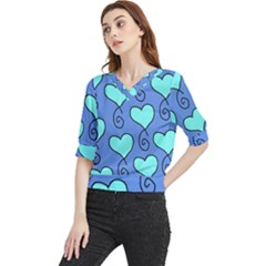 S10 Quarter Sleeve Blouse