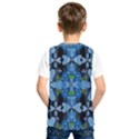 Rare Excotic Blue Flowers In The Forest Of Calm And Peace Kids  Basketball Tank Top View2