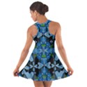 Rare Excotic Blue Flowers In The Forest Of Calm And Peace Cotton Racerback Dress View2