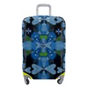 Rare Excotic Blue Flowers In The Forest Of Calm And Peace Luggage Cover (Small) View1