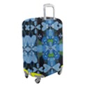 Rare Excotic Blue Flowers In The Forest Of Calm And Peace Luggage Cover (Small) View2