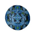 Rare Excotic Blue Flowers In The Forest Of Calm And Peace Inside Out Bucket Hat (Kids) View3