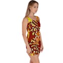 Sunflowers Bodycon Dress View3