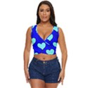 S11 Women s Sleeveless Wrap Top View1