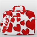 Scribbled Love MacBook Pro Shoulder Laptop Bag (Large) View3