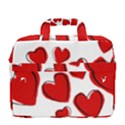 Scribbled Love MacBook Pro Shoulder Laptop Bag (Large) View4