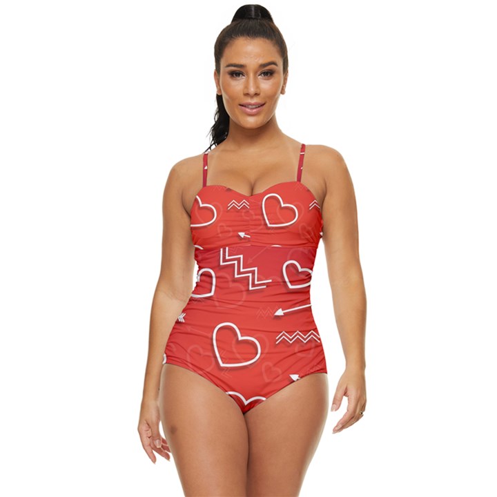 Saint Val Retro Full Coverage Swimsuit