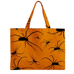 Scary Long Leg Spiders Zipper Mini Tote Bag by SomethingForEveryone