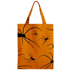 Scary Long Leg Spiders Zipper Classic Tote Bag by SomethingForEveryone