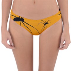 Scary Long Leg Spiders Reversible Hipster Bikini Bottoms by SomethingForEveryone