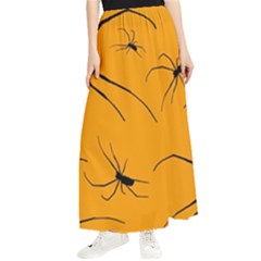 Scary Long Leg Spiders Maxi Chiffon Skirt by SomethingForEveryone