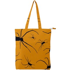 Scary Long Leg Spiders Double Zip Up Tote Bag by SomethingForEveryone