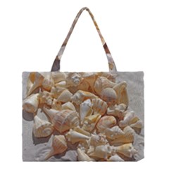 Sea-shells Bg Medium Tote Bag by SomethingForEveryone