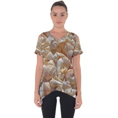 Sea-shells Bg Cut Out Side Drop Tee by SomethingForEveryone