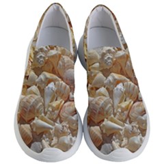 Sea-shells Bg Women s Lightweight Slip Ons by SomethingForEveryone