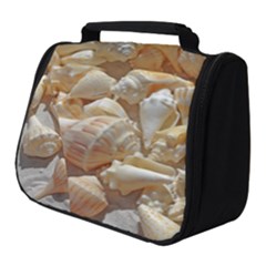 Sea-shells Bg Full Print Travel Pouch (small) by SomethingForEveryone