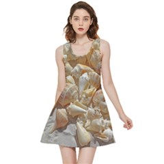 Sea-shells Bg Inside Out Reversible Sleeveless Dress by SomethingForEveryone