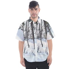 Winter Forest Men s Short Sleeve Shirt