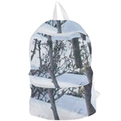 Winter Forest Foldable Lightweight Backpack