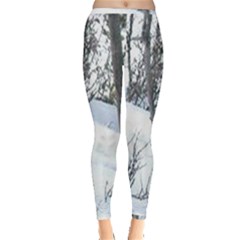 Winter Forest Inside Out Leggings