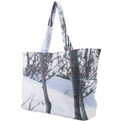 Winter Forest Simple Shoulder Bag