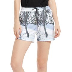 Winter Forest Women s Runner Shorts