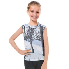 Winter Forest Kids  Mesh Tank Top