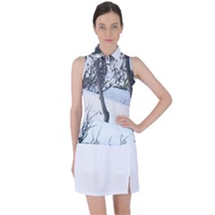 Winter Forest Women s Sleeveless Polo Tee