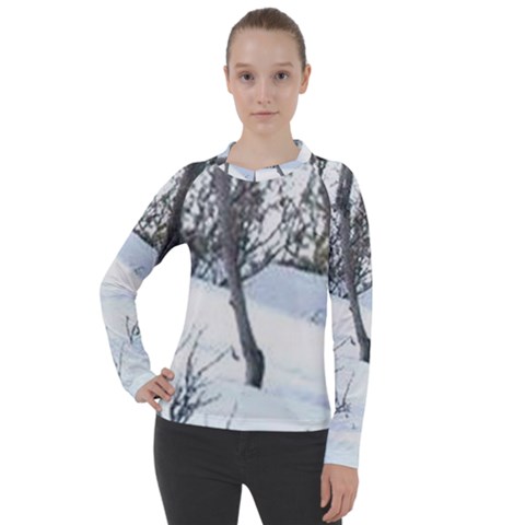 Winter Forest Women s Pique Long Sleeve Tee by SomethingForEveryone