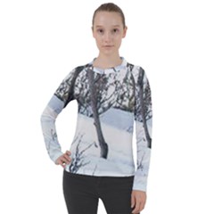 Winter Forest Women s Pique Long Sleeve Tee