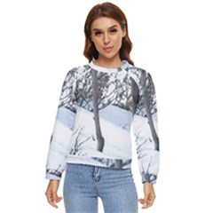 Winter Forest Women s Long Sleeve Raglan Tee