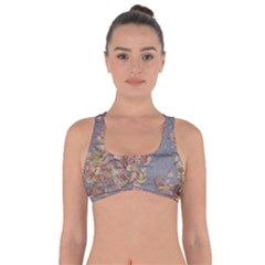 Sidewalk Leaves Got No Strings Sports Bra