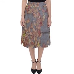 Sidewalk Leaves Classic Midi Skirt