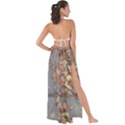 Sidewalk Leaves Maxi Chiffon Tie-Up Sarong View2