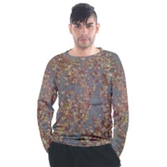 Sidewalk Leaves Men s Long Sleeve Raglan Tee