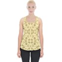 Floral folk damask pattern Fantasy flowers Floral geometric fantasy Piece Up Tank Top View1