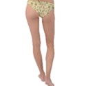 Floral folk damask pattern Fantasy flowers Floral geometric fantasy Ring Detail Bikini Bottom View2