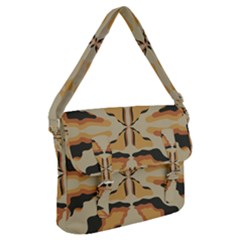 Abstract Pattern Geometric Backgrounds  Abstract Geometric  Buckle Messenger Bag by Eskimos