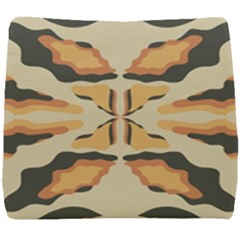 Abstract Pattern Geometric Backgrounds  Abstract Geometric  Seat Cushion by Eskimos