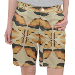 Abstract Pattern Geometric Backgrounds  Abstract Geometric  Pocket Shorts by Eskimos