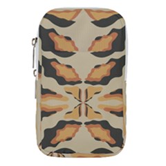 Abstract Pattern Geometric Backgrounds  Abstract Geometric  Waist Pouch (large) by Eskimos