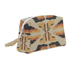 Abstract Pattern Geometric Backgrounds  Abstract Geometric  Wristlet Pouch Bag (medium) by Eskimos