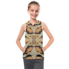 Abstract Pattern Geometric Backgrounds  Abstract Geometric  Kids  Sleeveless Hoodie by Eskimos